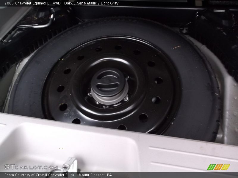 Dark Silver Metallic / Light Gray 2005 Chevrolet Equinox LT AWD