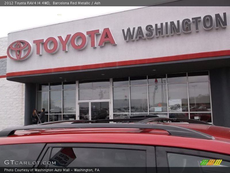 Barcelona Red Metallic / Ash 2012 Toyota RAV4 I4 4WD