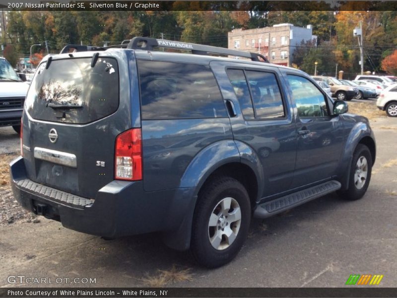 Silverton Blue / Graphite 2007 Nissan Pathfinder SE