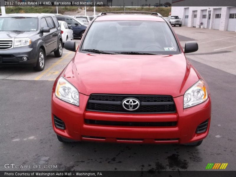 Barcelona Red Metallic / Ash 2012 Toyota RAV4 I4 4WD