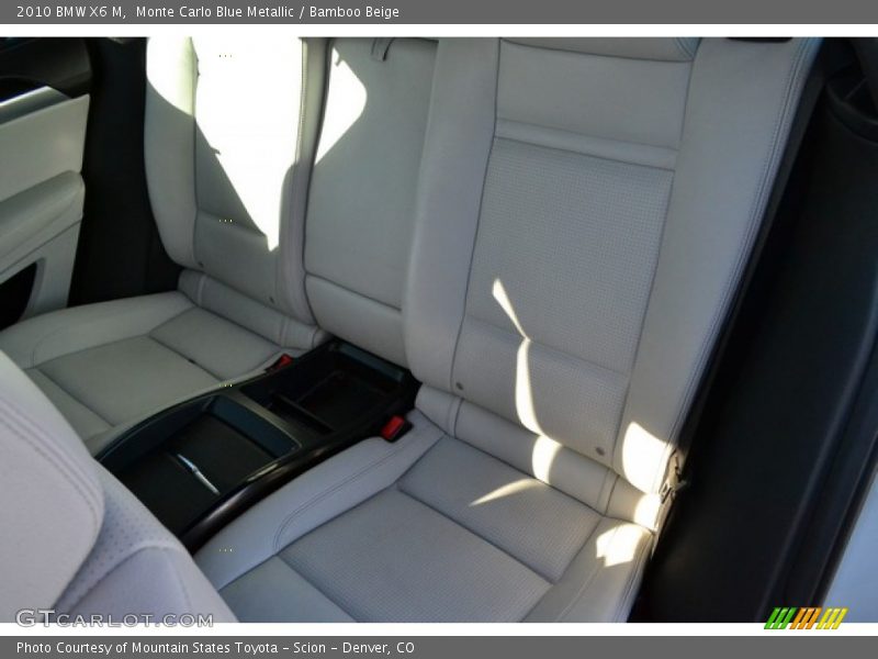 Monte Carlo Blue Metallic / Bamboo Beige 2010 BMW X6 M
