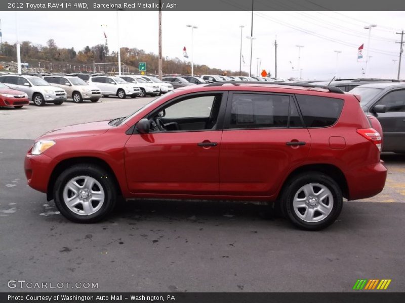 Barcelona Red Metallic / Ash 2012 Toyota RAV4 I4 4WD