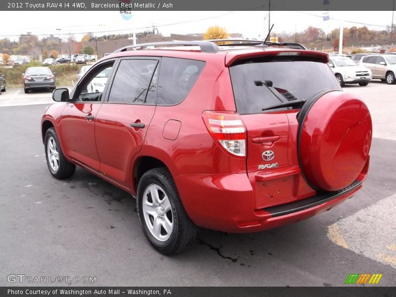 Barcelona Red Metallic / Ash 2012 Toyota RAV4 I4 4WD