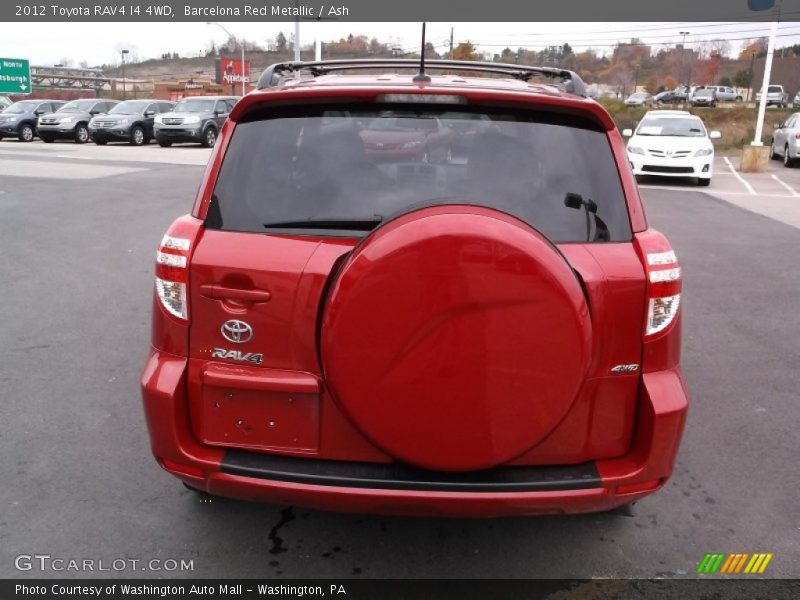 Barcelona Red Metallic / Ash 2012 Toyota RAV4 I4 4WD