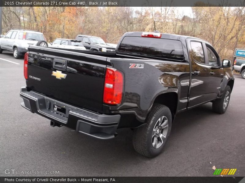 Black / Jet Black 2015 Chevrolet Colorado Z71 Crew Cab 4WD