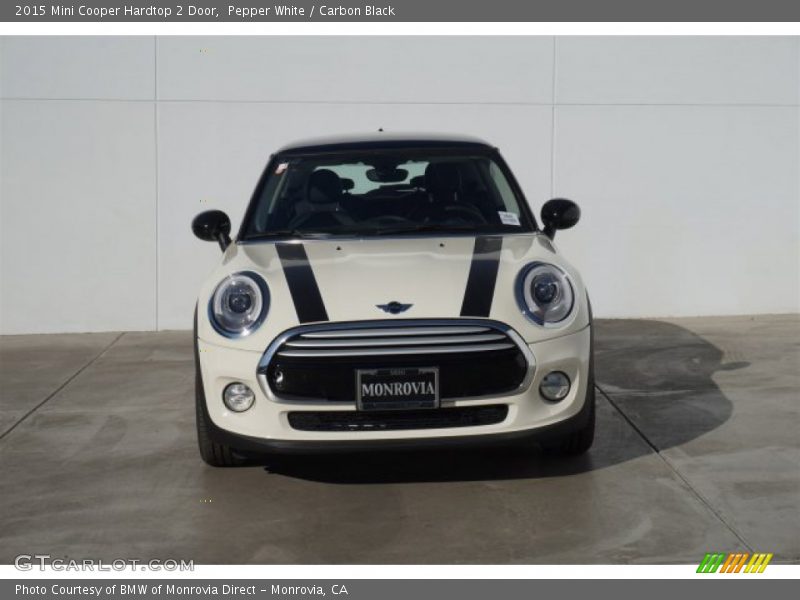 Pepper White / Carbon Black 2015 Mini Cooper Hardtop 2 Door