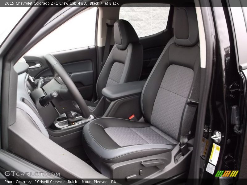 Front Seat of 2015 Colorado Z71 Crew Cab 4WD