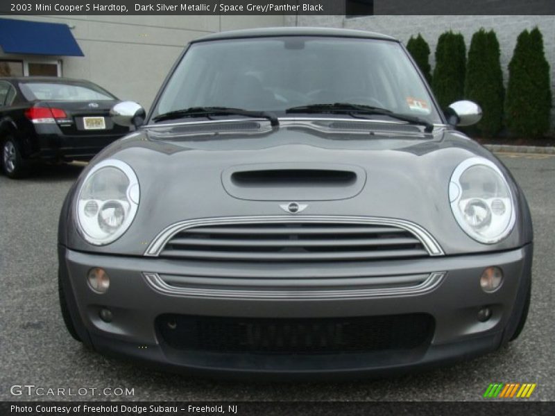 Dark Silver Metallic / Space Grey/Panther Black 2003 Mini Cooper S Hardtop