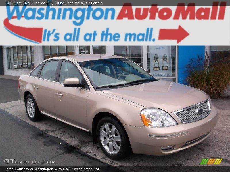 Dune Pearl Metallic / Pebble 2007 Ford Five Hundred SEL