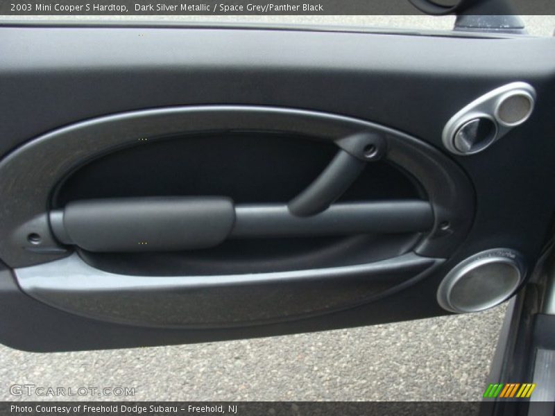 Dark Silver Metallic / Space Grey/Panther Black 2003 Mini Cooper S Hardtop