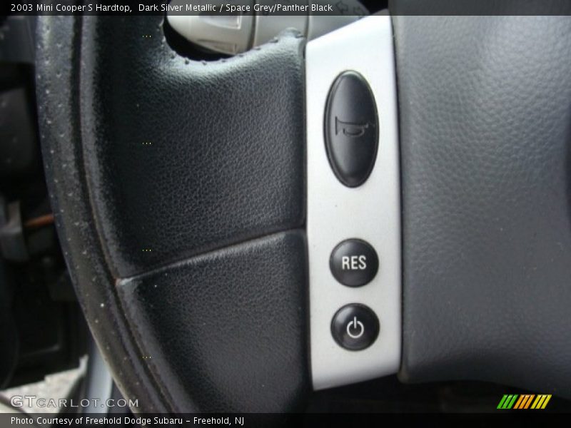 Dark Silver Metallic / Space Grey/Panther Black 2003 Mini Cooper S Hardtop
