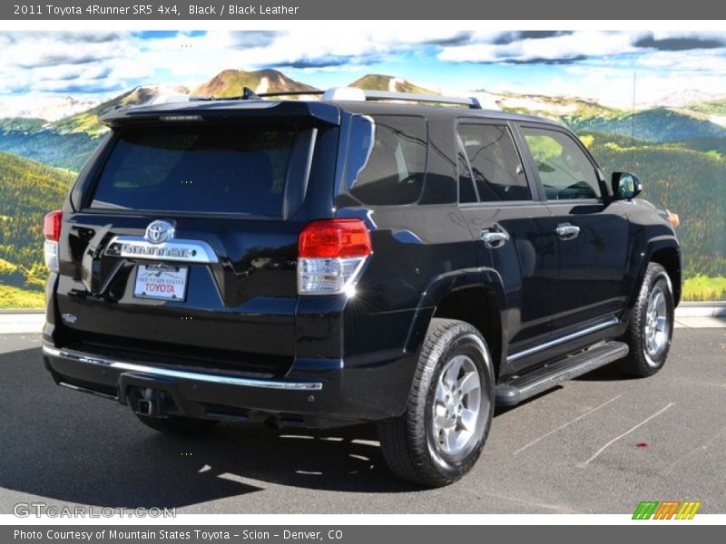 Black / Black Leather 2011 Toyota 4Runner SR5 4x4