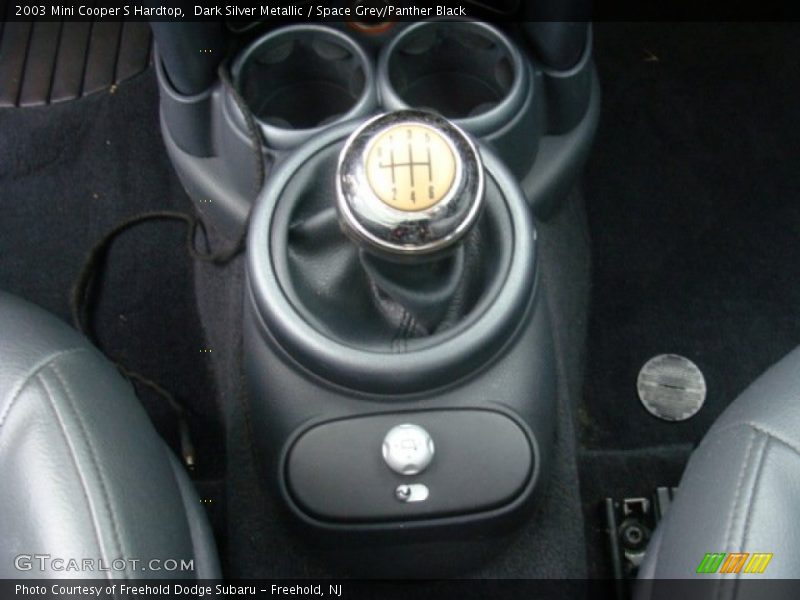 Dark Silver Metallic / Space Grey/Panther Black 2003 Mini Cooper S Hardtop