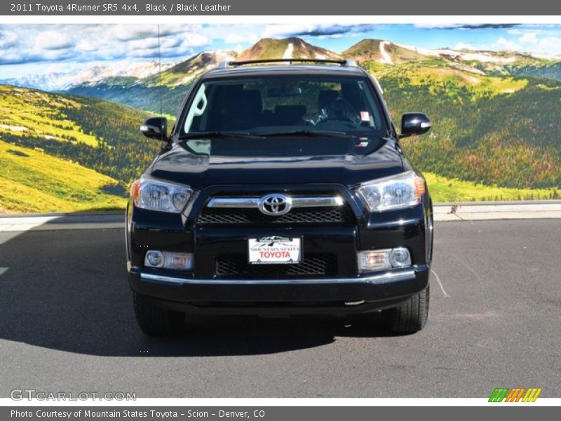 Black / Black Leather 2011 Toyota 4Runner SR5 4x4