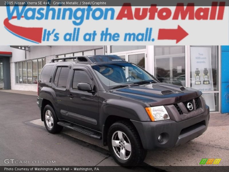 Granite Metallic / Steel/Graphite 2005 Nissan Xterra SE 4x4