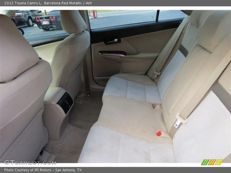 Barcelona Red Metallic / Ash 2012 Toyota Camry L