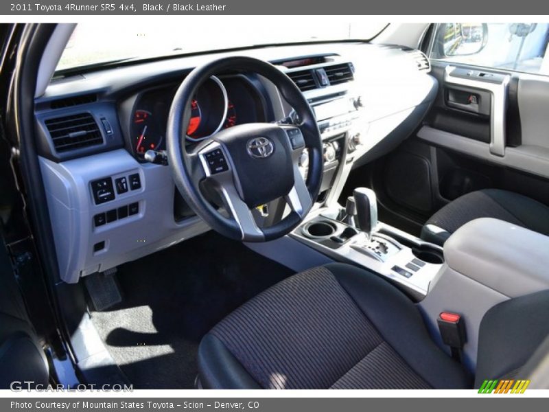 Black / Black Leather 2011 Toyota 4Runner SR5 4x4