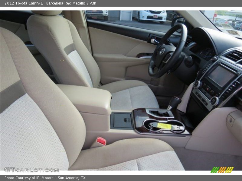Barcelona Red Metallic / Ash 2012 Toyota Camry L