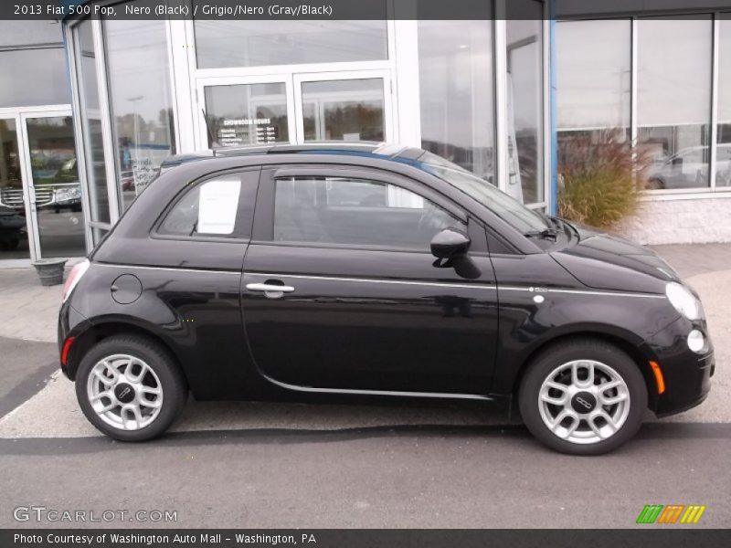 Nero (Black) / Grigio/Nero (Gray/Black) 2013 Fiat 500 Pop