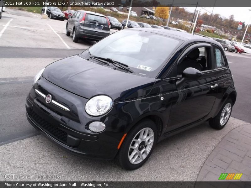 Nero (Black) / Grigio/Nero (Gray/Black) 2013 Fiat 500 Pop