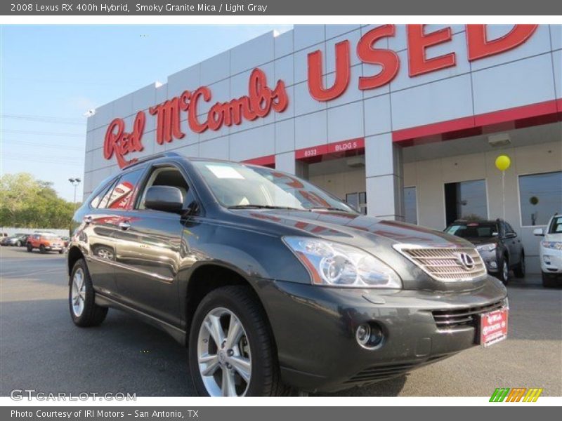Smoky Granite Mica / Light Gray 2008 Lexus RX 400h Hybrid