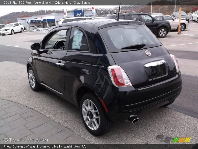 Nero (Black) / Grigio/Nero (Gray/Black) 2013 Fiat 500 Pop