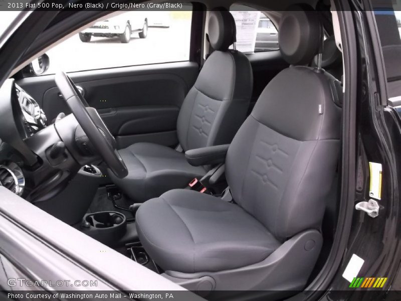Nero (Black) / Grigio/Nero (Gray/Black) 2013 Fiat 500 Pop