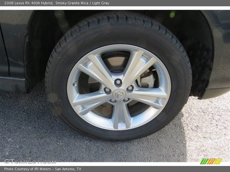 Smoky Granite Mica / Light Gray 2008 Lexus RX 400h Hybrid
