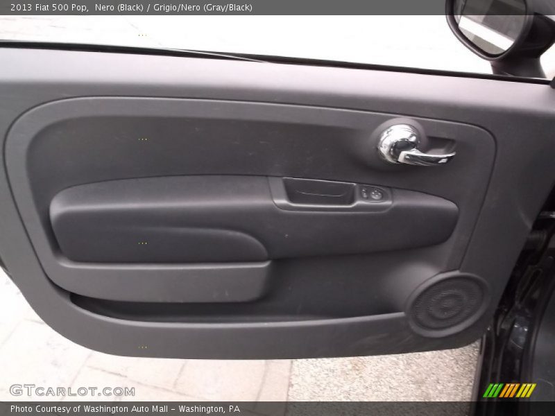 Nero (Black) / Grigio/Nero (Gray/Black) 2013 Fiat 500 Pop