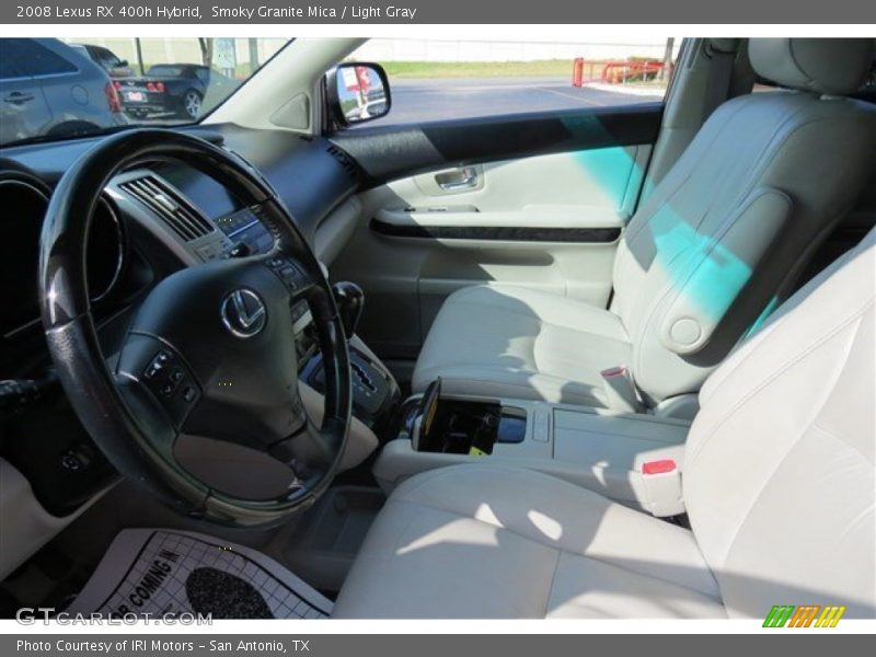 Smoky Granite Mica / Light Gray 2008 Lexus RX 400h Hybrid
