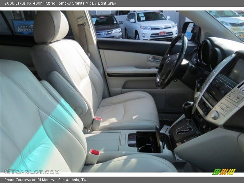 Smoky Granite Mica / Light Gray 2008 Lexus RX 400h Hybrid