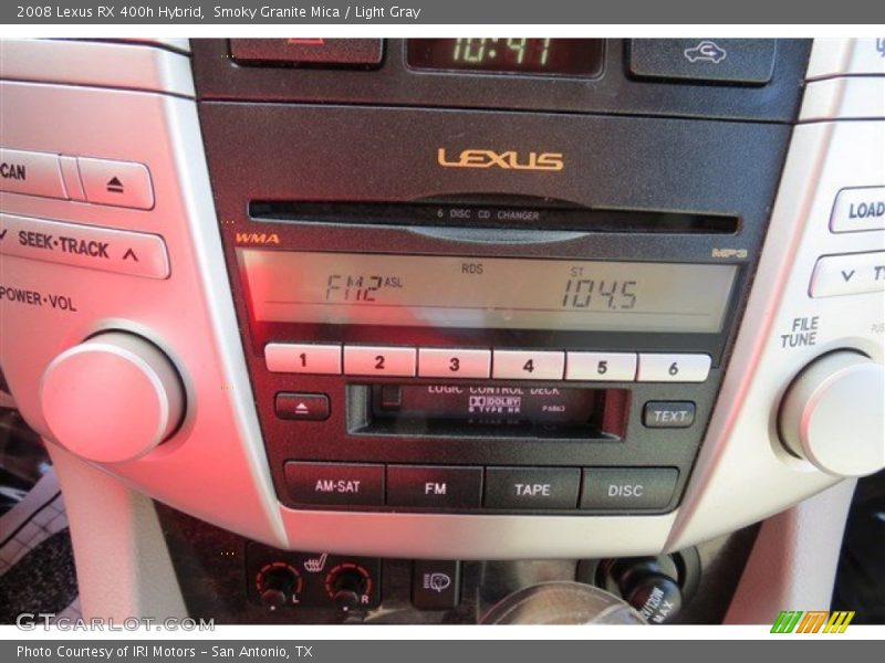 Smoky Granite Mica / Light Gray 2008 Lexus RX 400h Hybrid
