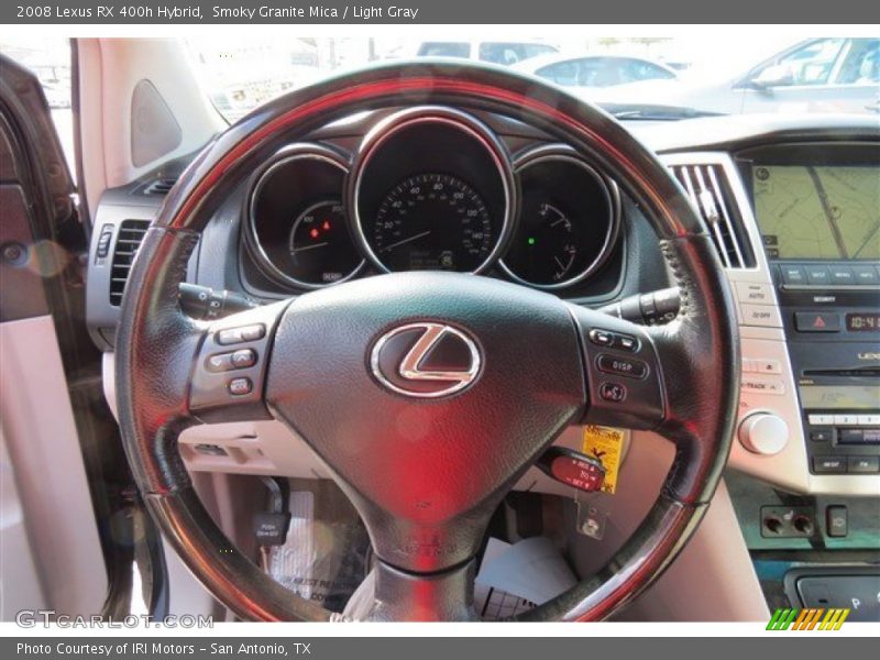 Smoky Granite Mica / Light Gray 2008 Lexus RX 400h Hybrid