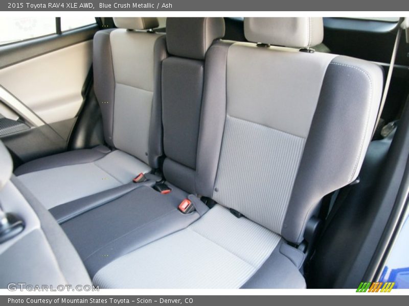 Blue Crush Metallic / Ash 2015 Toyota RAV4 XLE AWD