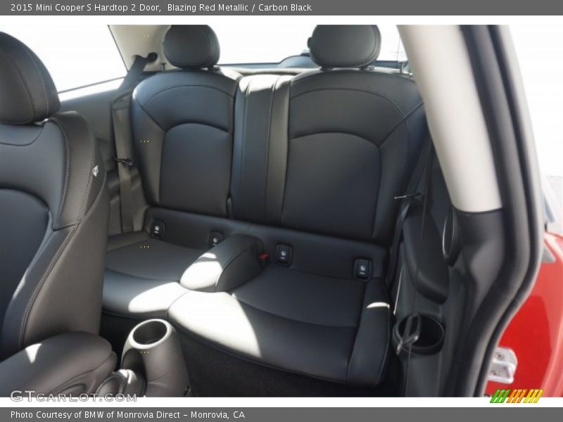 Blazing Red Metallic / Carbon Black 2015 Mini Cooper S Hardtop 2 Door