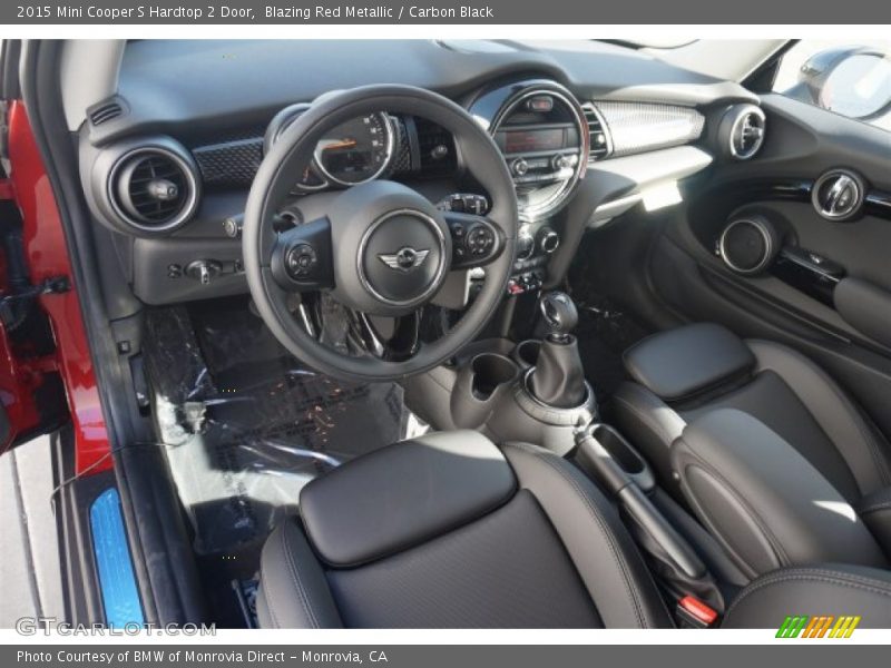 Blazing Red Metallic / Carbon Black 2015 Mini Cooper S Hardtop 2 Door