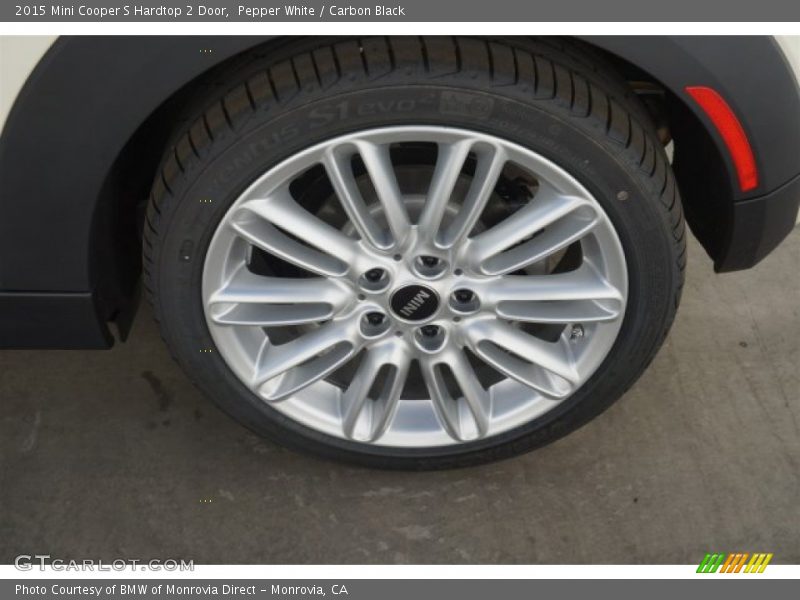 Pepper White / Carbon Black 2015 Mini Cooper S Hardtop 2 Door