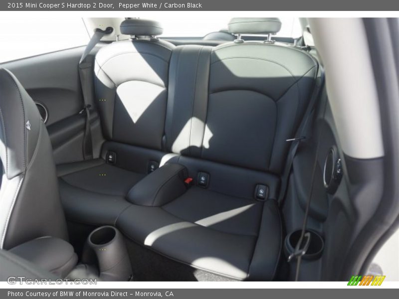Pepper White / Carbon Black 2015 Mini Cooper S Hardtop 2 Door