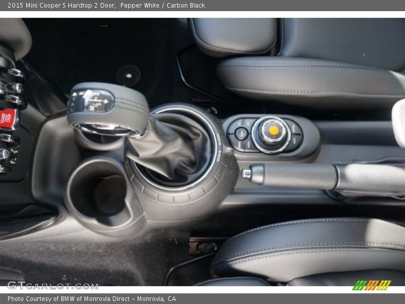 Pepper White / Carbon Black 2015 Mini Cooper S Hardtop 2 Door