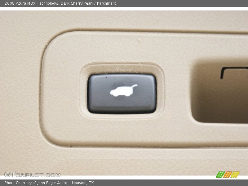 Dark Cherry Pearl / Parchment 2008 Acura MDX Technology