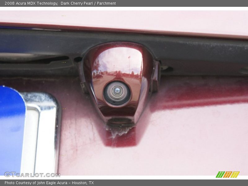 Dark Cherry Pearl / Parchment 2008 Acura MDX Technology