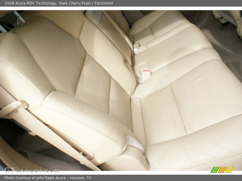 Dark Cherry Pearl / Parchment 2008 Acura MDX Technology
