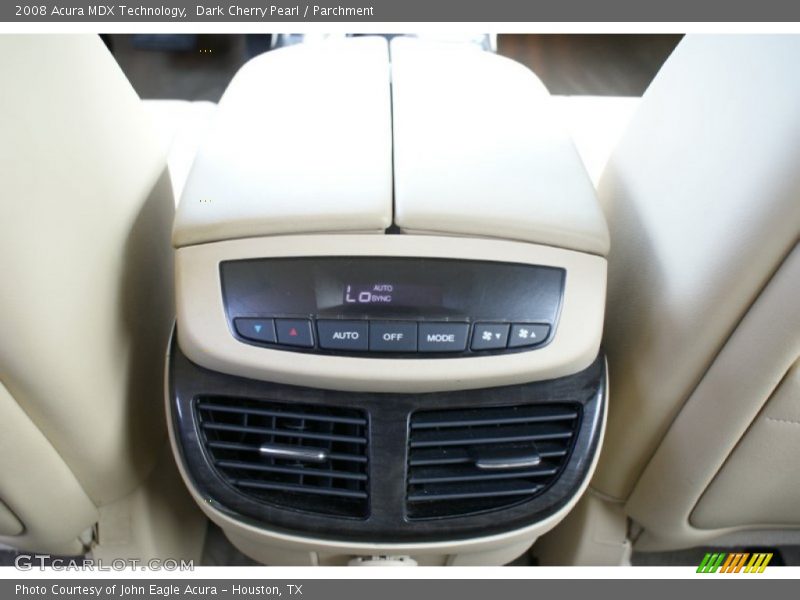 Dark Cherry Pearl / Parchment 2008 Acura MDX Technology