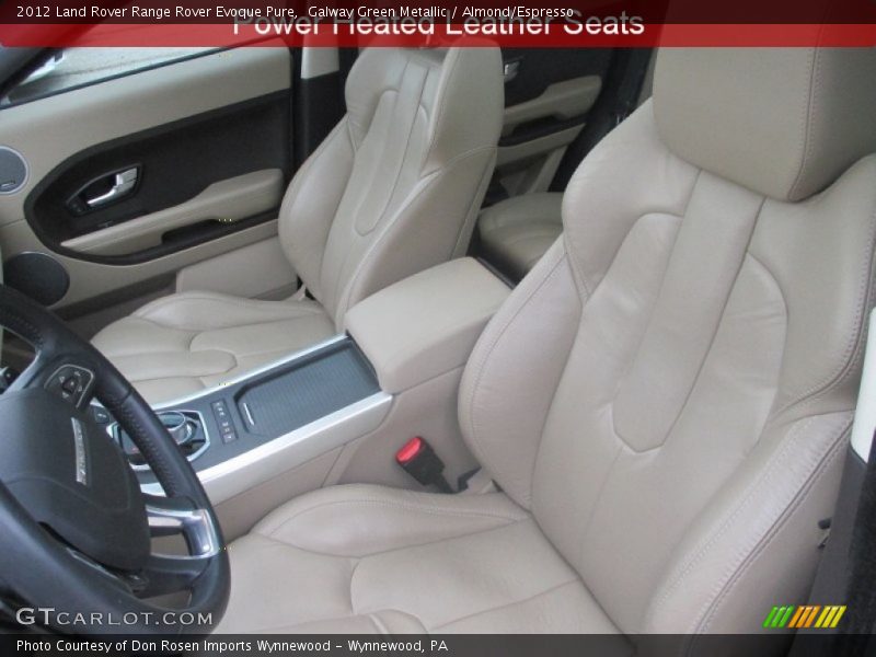 Galway Green Metallic / Almond/Espresso 2012 Land Rover Range Rover Evoque Pure