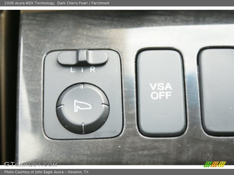 Dark Cherry Pearl / Parchment 2008 Acura MDX Technology