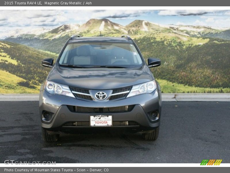 Magnetic Gray Metallic / Ash 2015 Toyota RAV4 LE