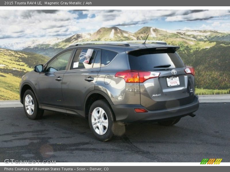 Magnetic Gray Metallic / Ash 2015 Toyota RAV4 LE