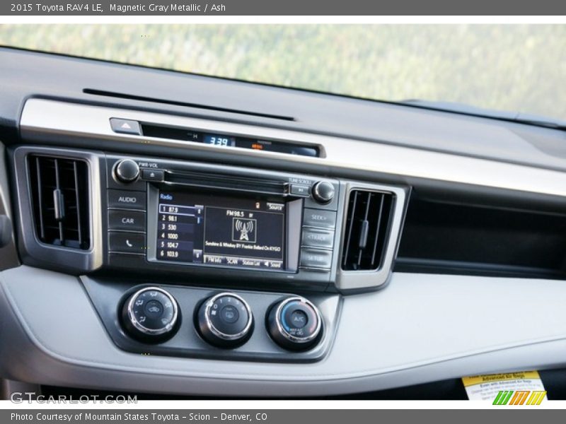 Magnetic Gray Metallic / Ash 2015 Toyota RAV4 LE