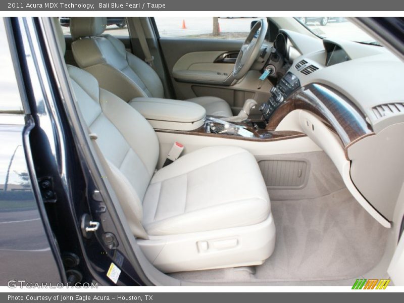 Bali Blue Pearl / Taupe 2011 Acura MDX Technology