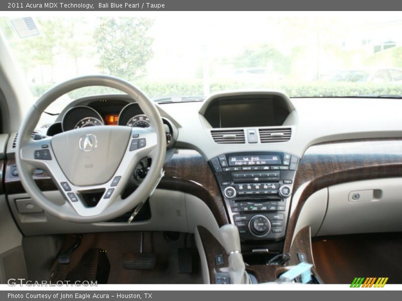 Bali Blue Pearl / Taupe 2011 Acura MDX Technology